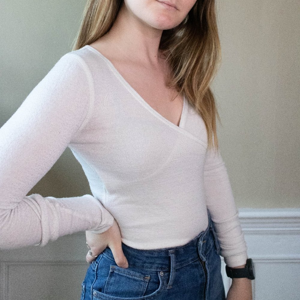 Abercrombie Cross-chest Body Suit Long Sleeve